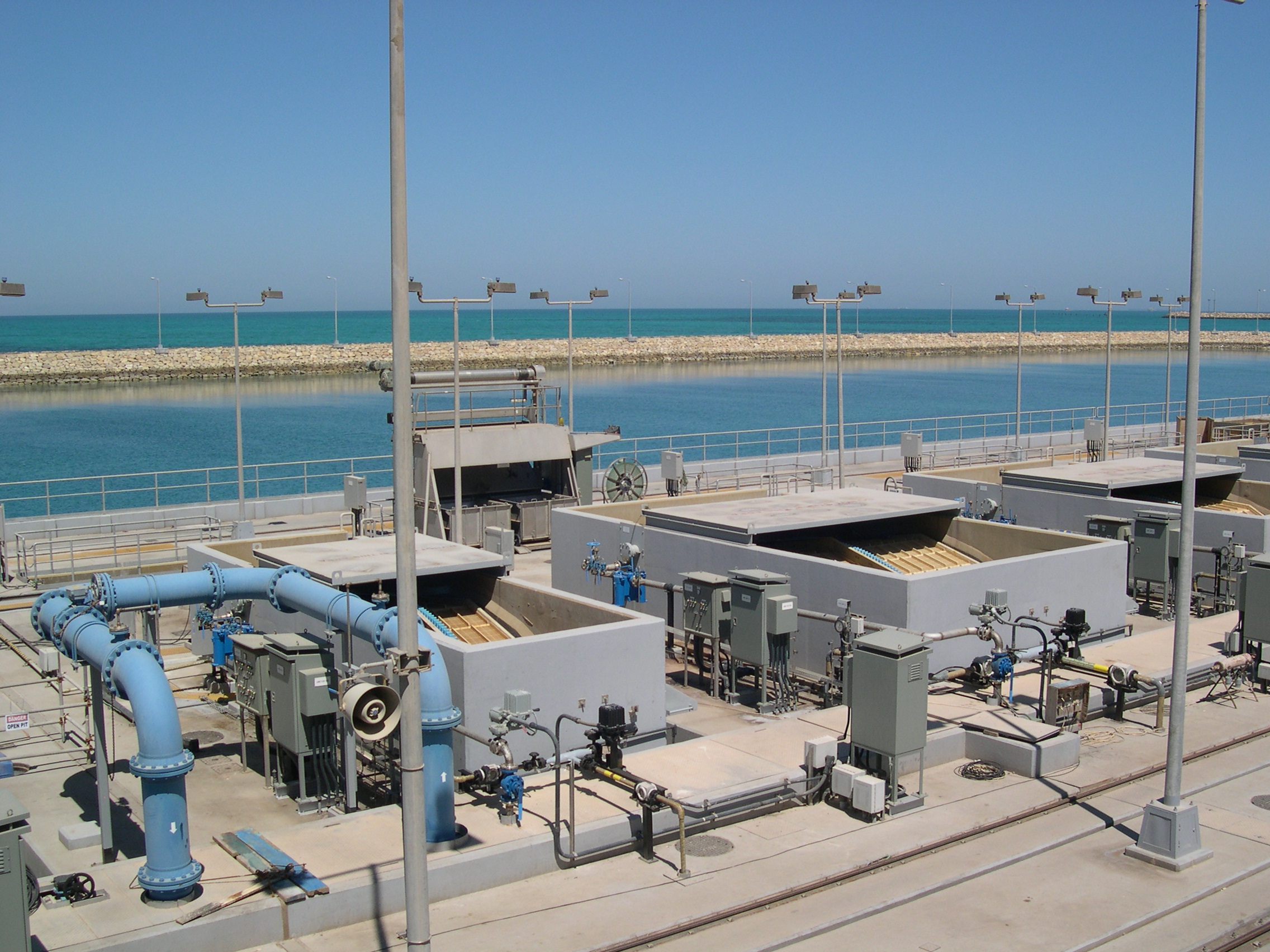 Beaudrey Intake Screening Plant