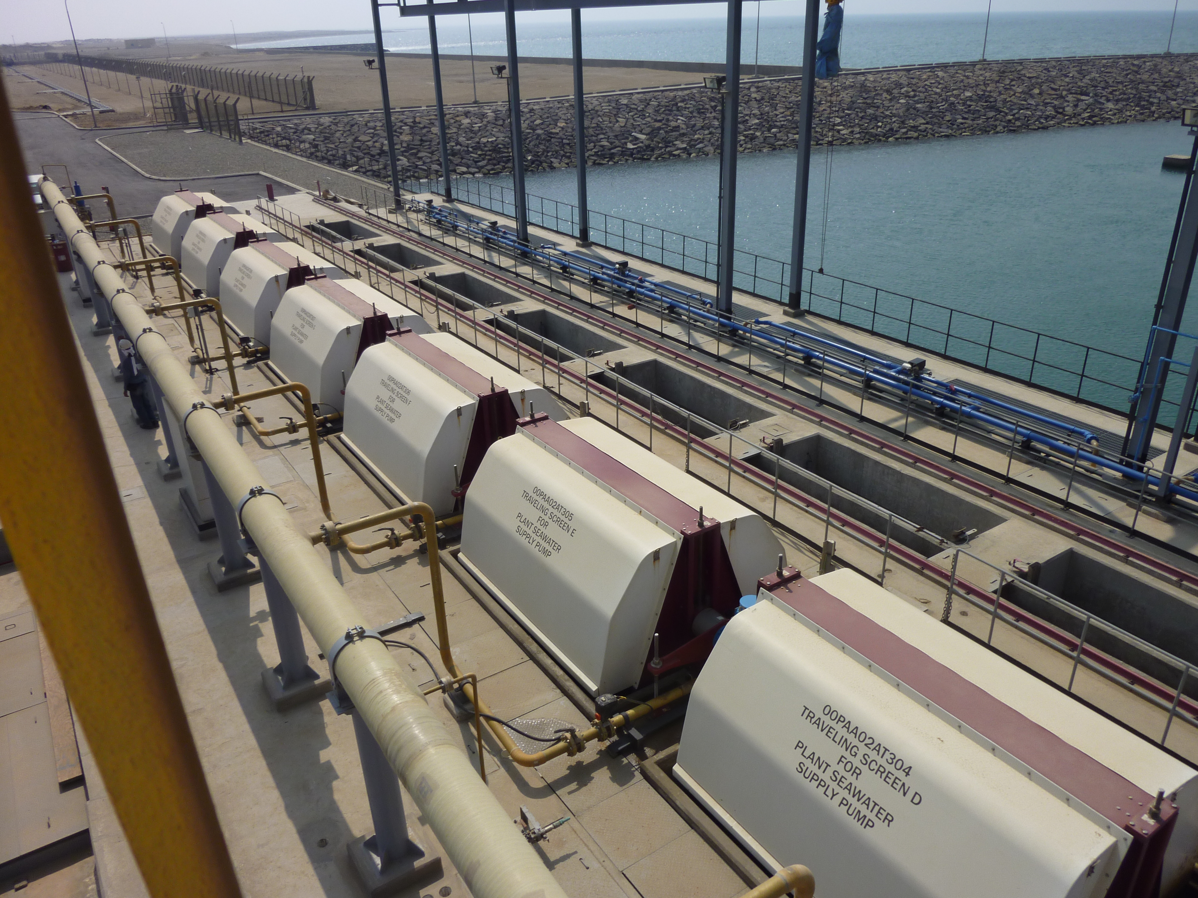 Beaudrey Intake Screening Plant