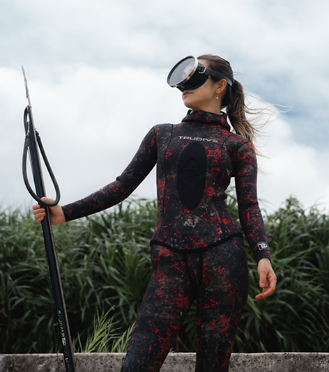 スピアフィッシング　ウェットスーツ　5.5ミリ Women's スピアフィッシング | miyakosunsea