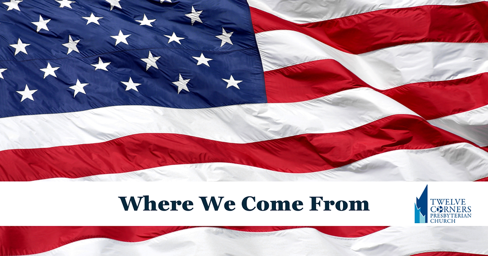 Where We Come From