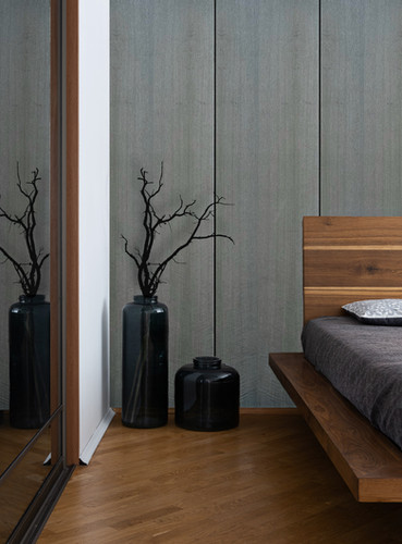 Black And Grey Wall Panel