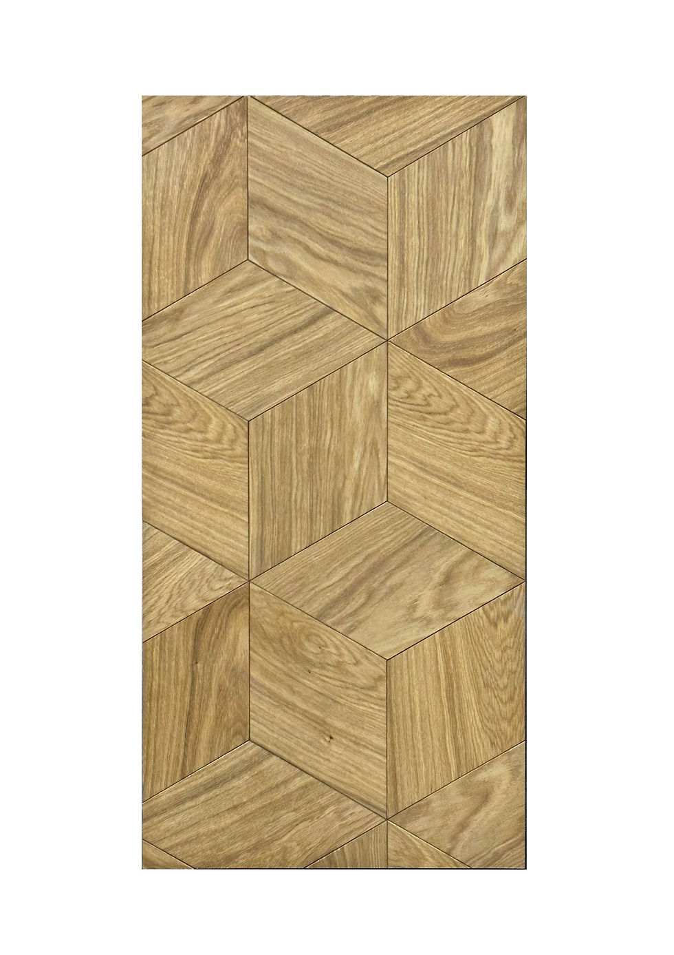 Thumbnail: wooden wall rhombus 
