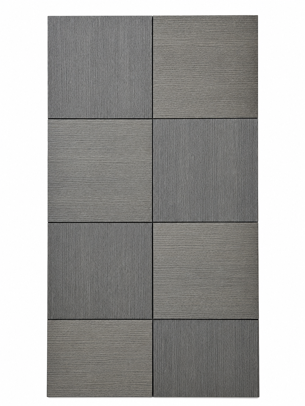 Miniature : QUADRA - WALL PANELS/DARK GREY OAK