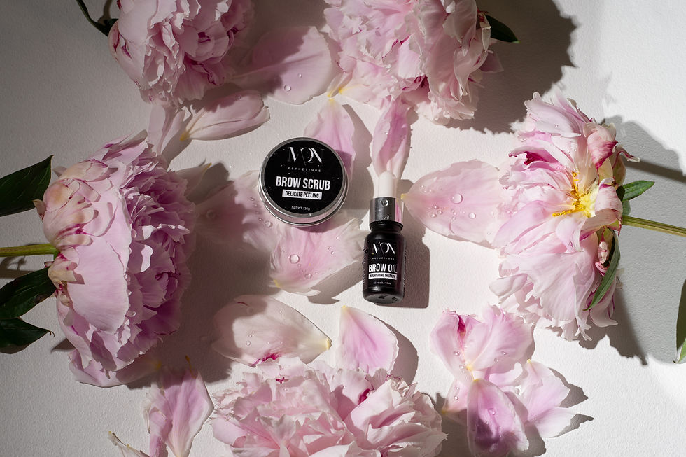 BROW OIL + BROW SCRUB