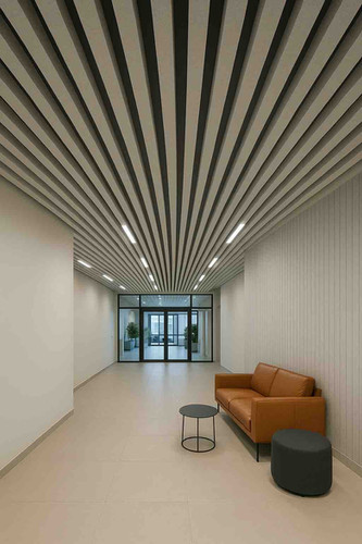 Min Rib Ceiling CEILING ACOUSTIC RIBS | My Pet Felt