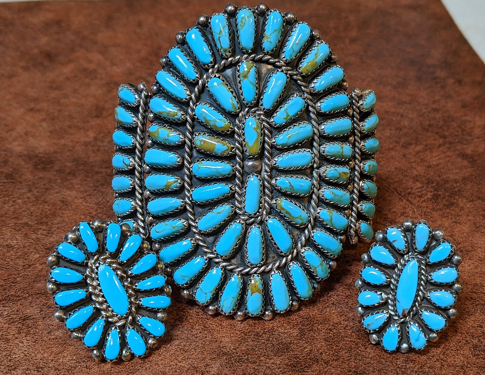 Vintage Turquoise Set