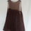 Thumbnail: Chocolate Organza Sleeveless Puffball Hartigan