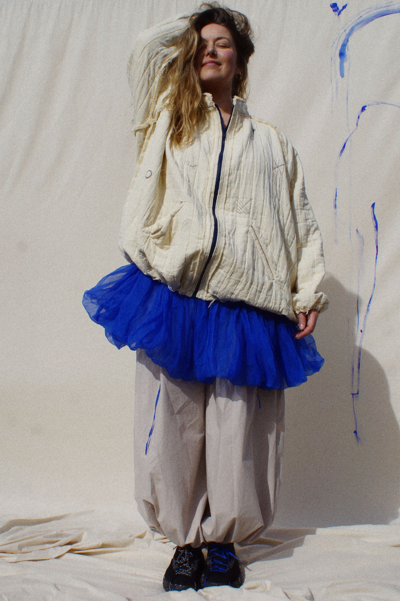 Kenzo Natural Quilted Cotton