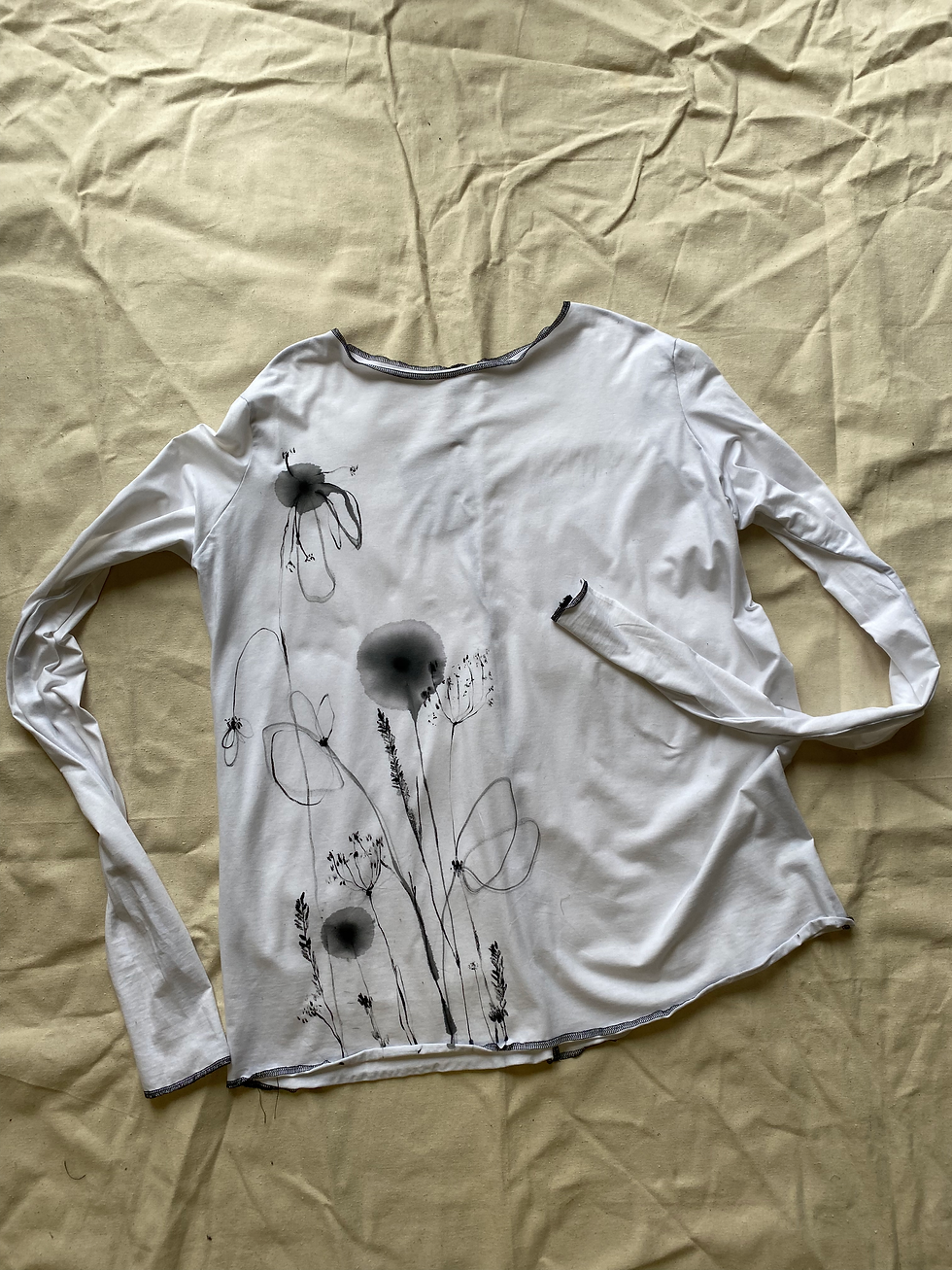 Thumbnail: Embellished White Viscose Dora