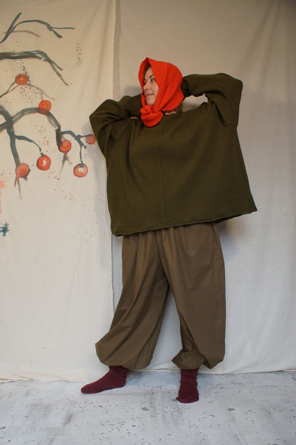 Thumbnail: Duckweed Green Knit Iris