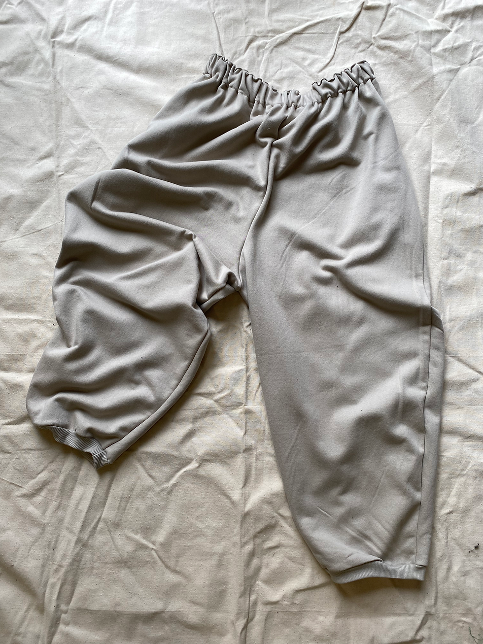 Thumbnail: Pebble Cuffed Trousers Size B Long