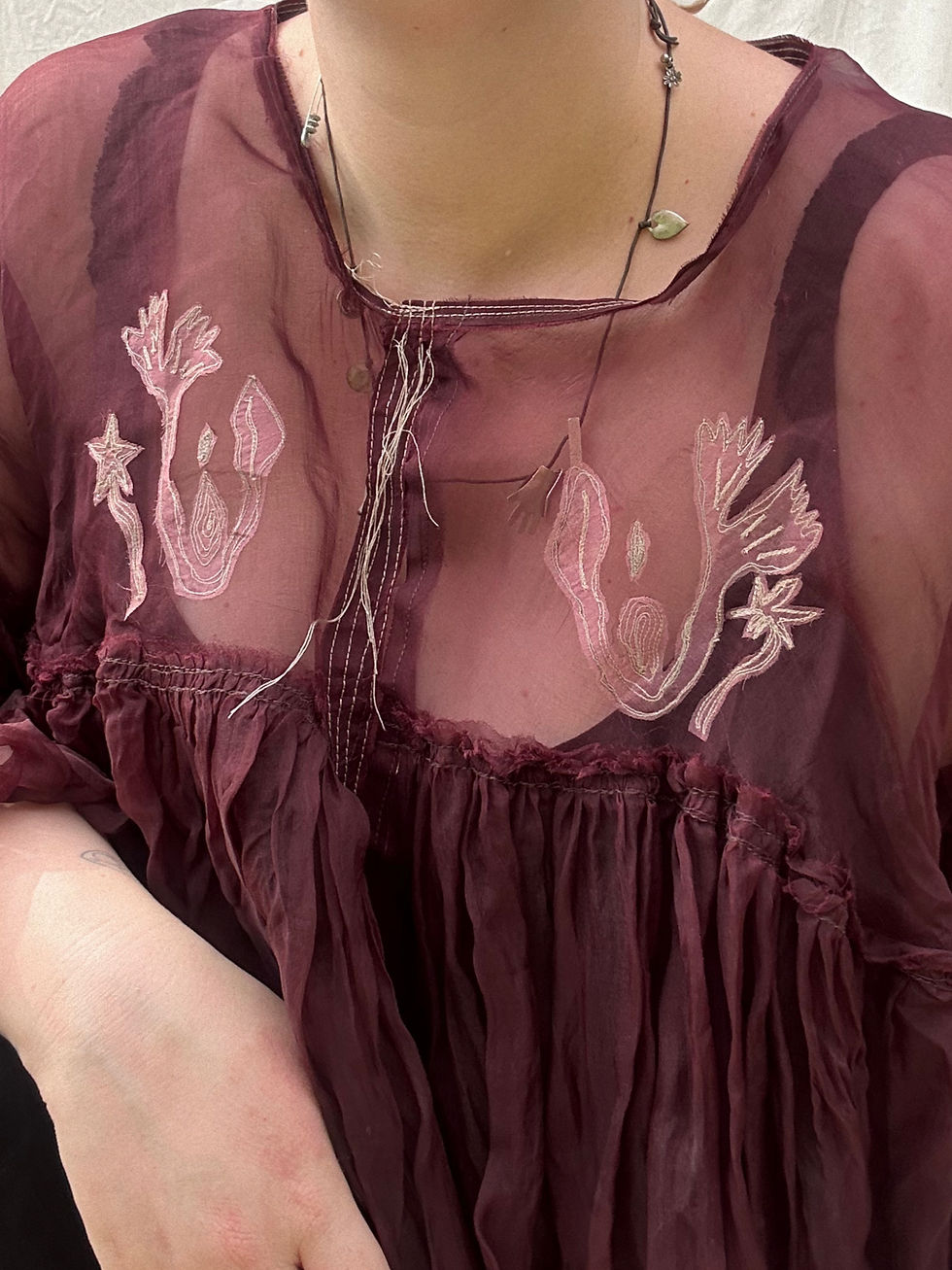 Thumbnail: Aubergine Artists Smock