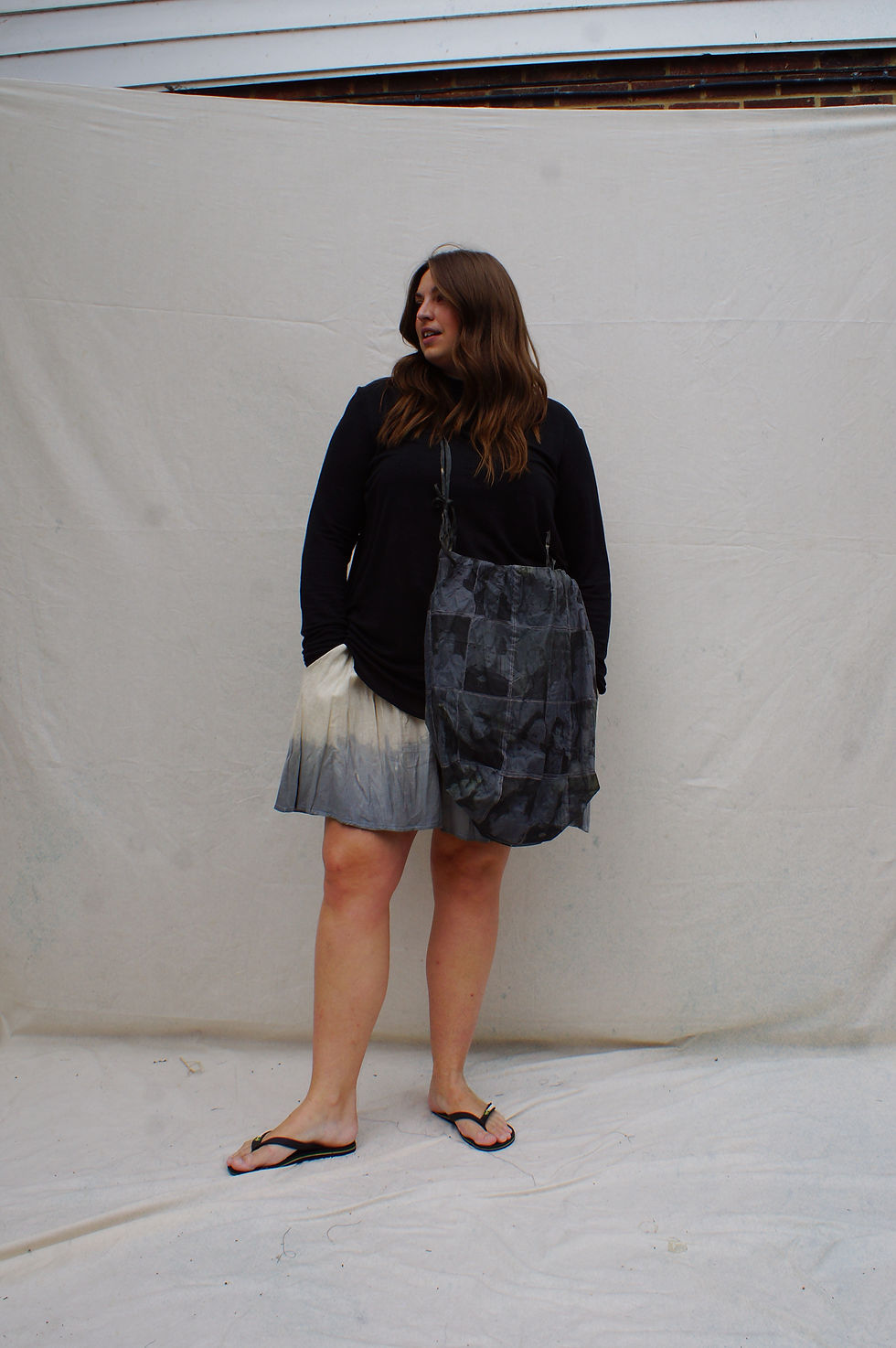 Thumbnail: Dip Dye Flared Chorts Size B Regular