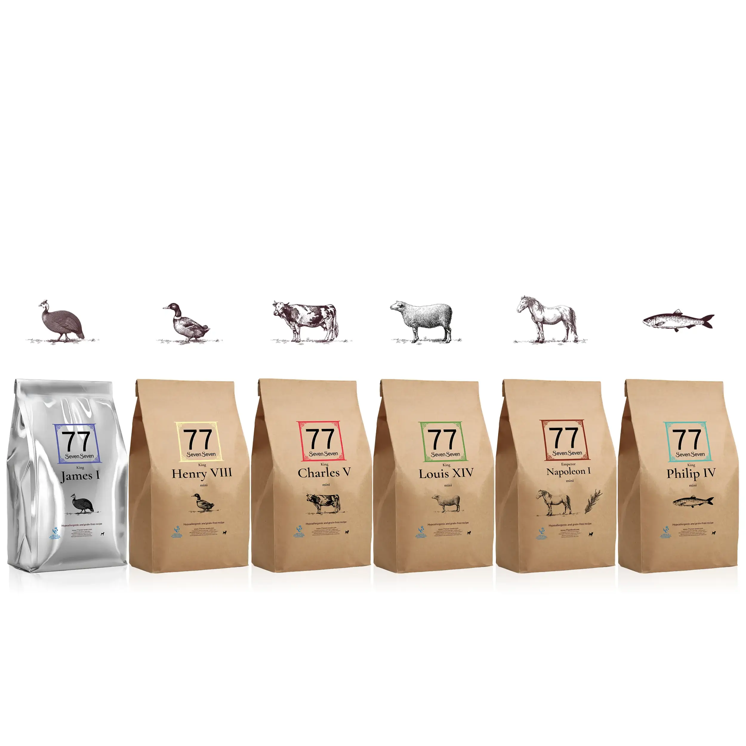 Échantillons pour chiens de petite race