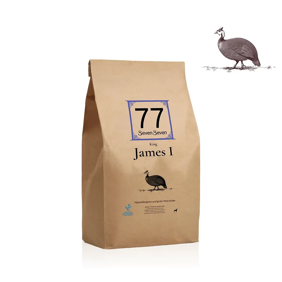 Thumbnail: James I with a guinea fowl