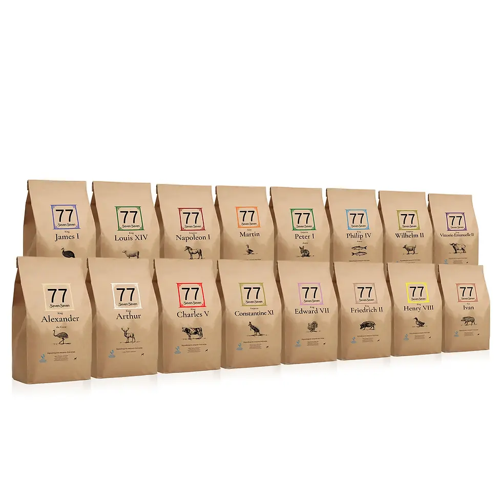 Próbki dla psów średnich ras