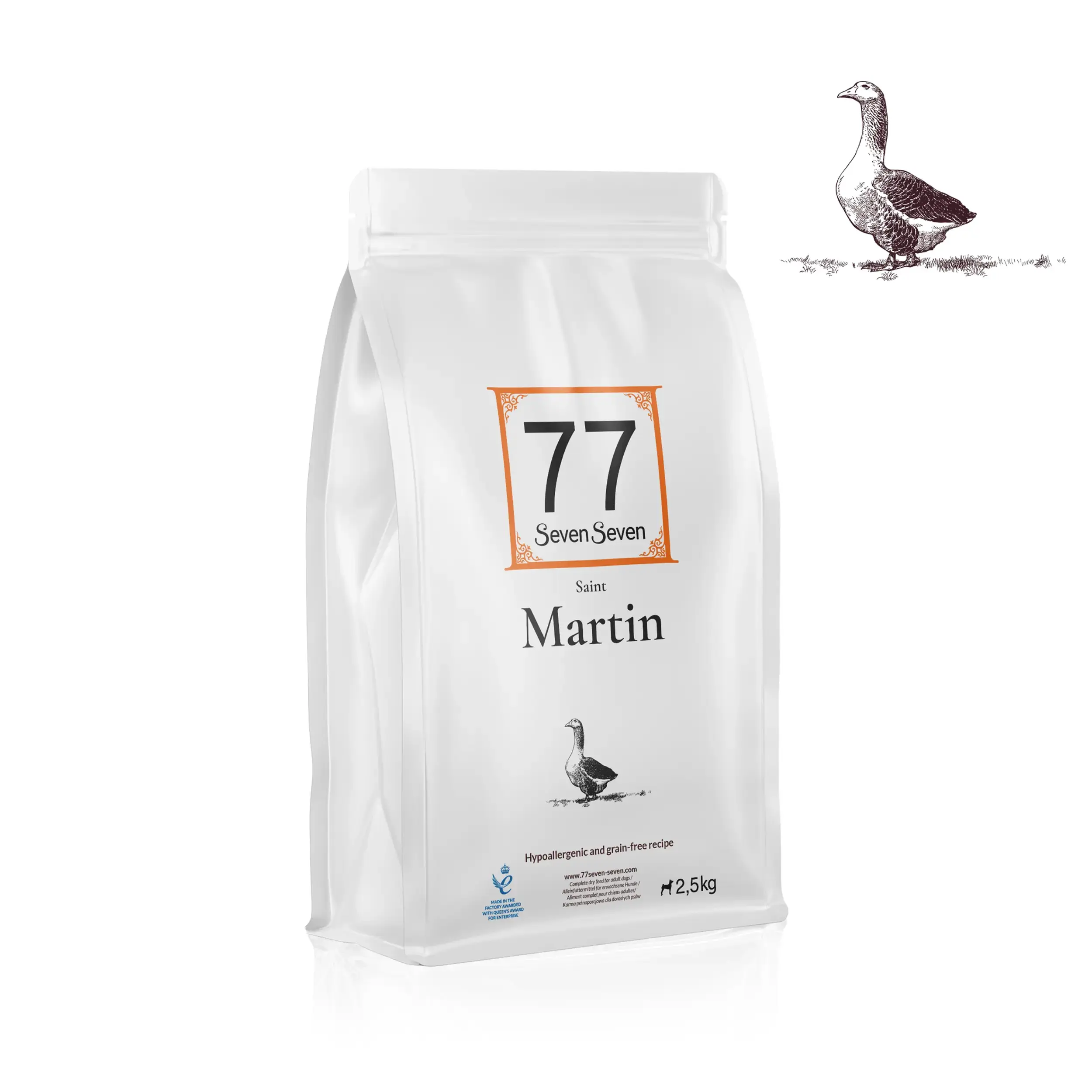 Saint Martin with goose