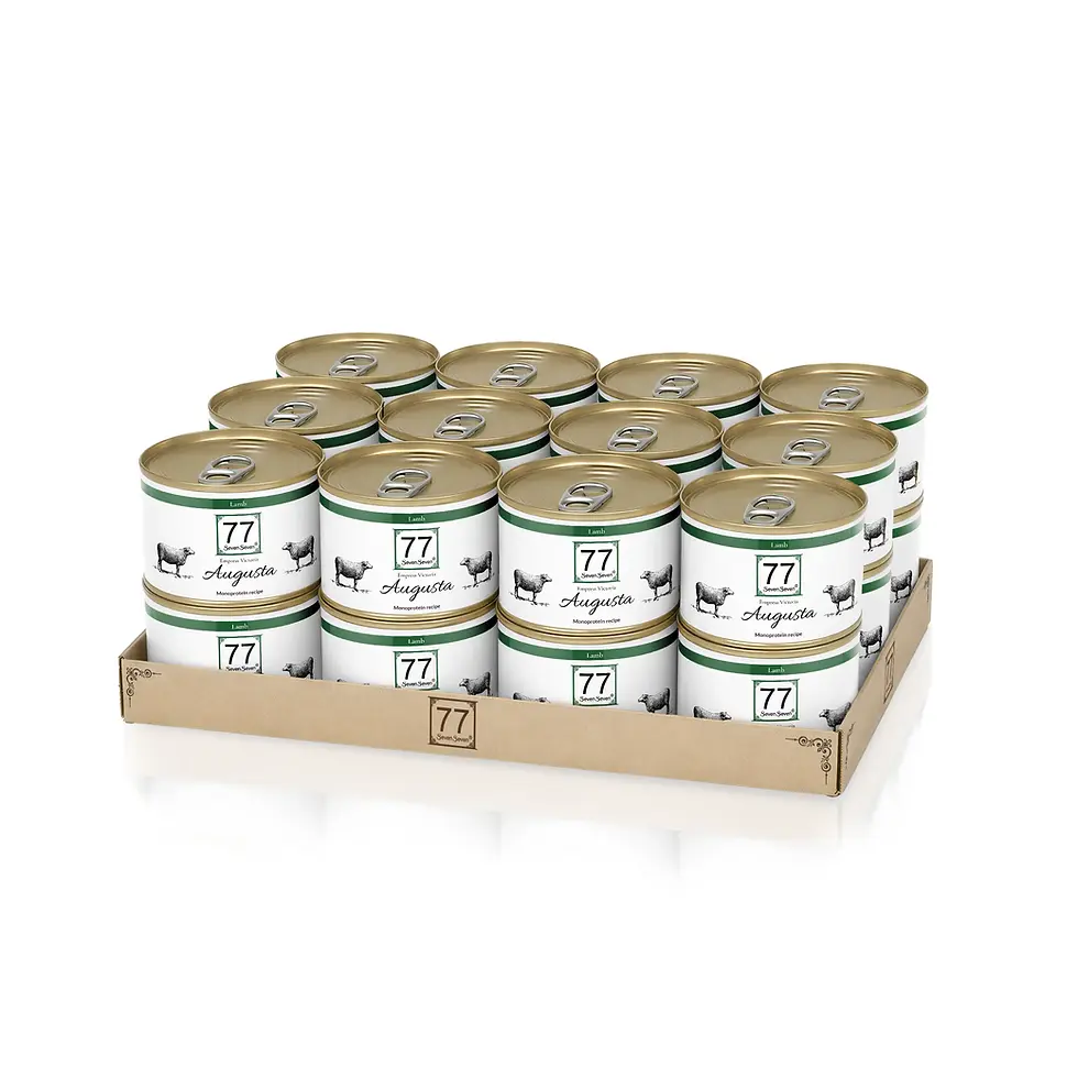 Thumbnail: Augusta Victoria lamb with bison grass 185g