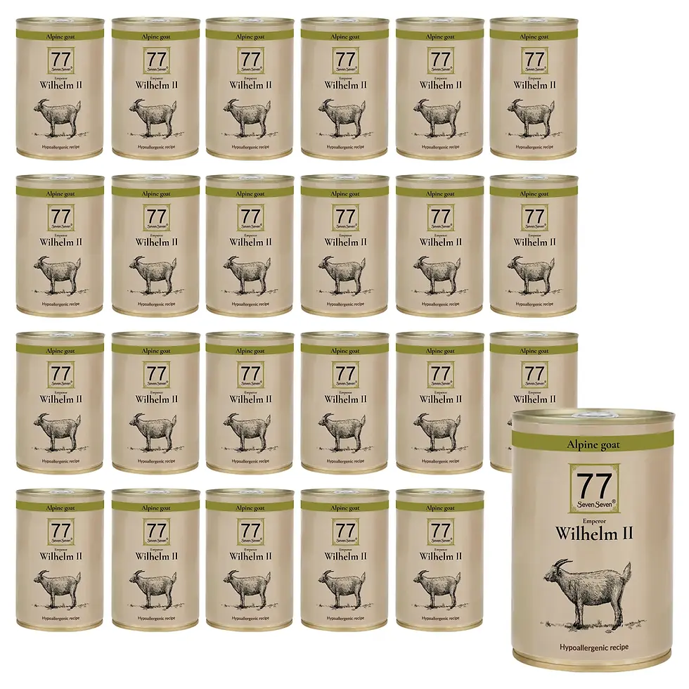 Miniatura: Wilhelm II z koźliną puszka 400g