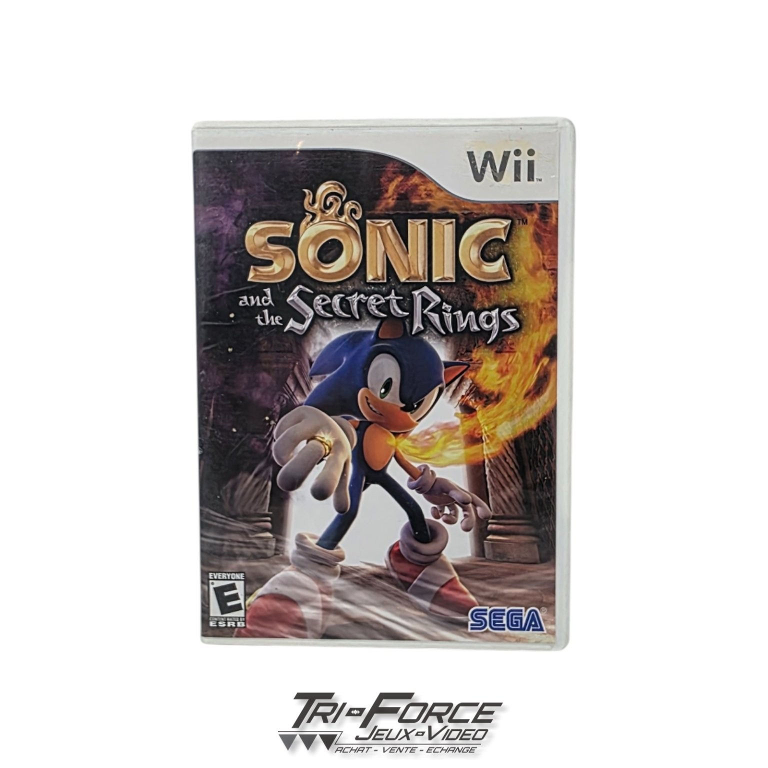 Sonic and the Secret Rings Nintendo Wii CIB Complete