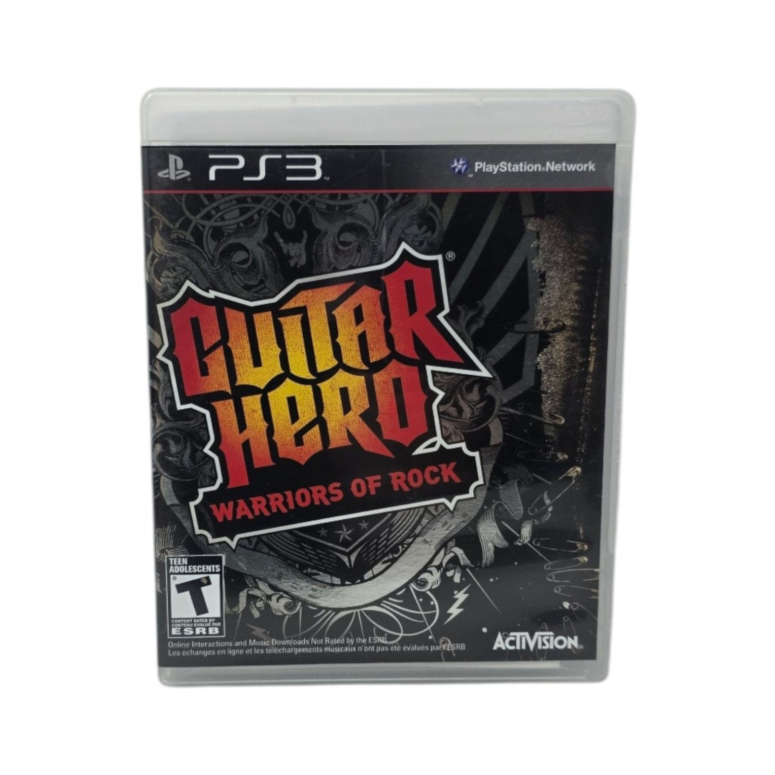 Guitar Hero Warriors of Rock Playstation 3 PS3 CIB Complete