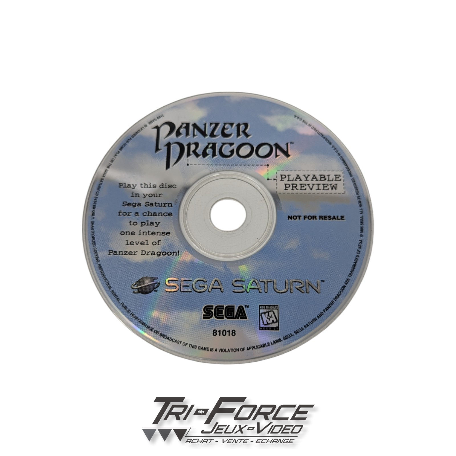 Panzer Dragoon Playable Preview
