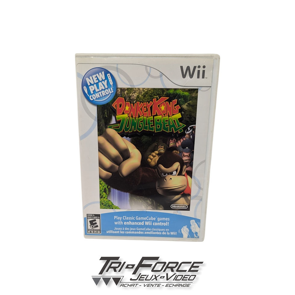 New Play Control Donkey Kong Jungle Beat