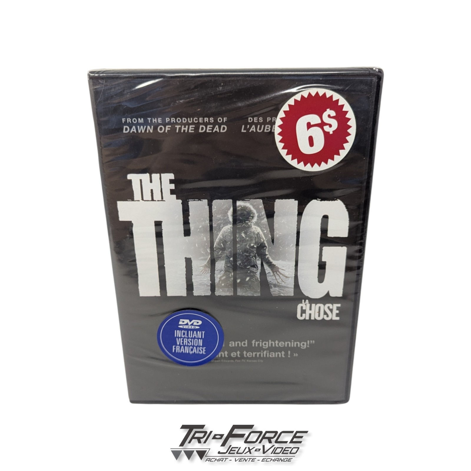 The Thing / La Chose (DVD , 2011) Movie Bilingual , BRAND NEW SEALED