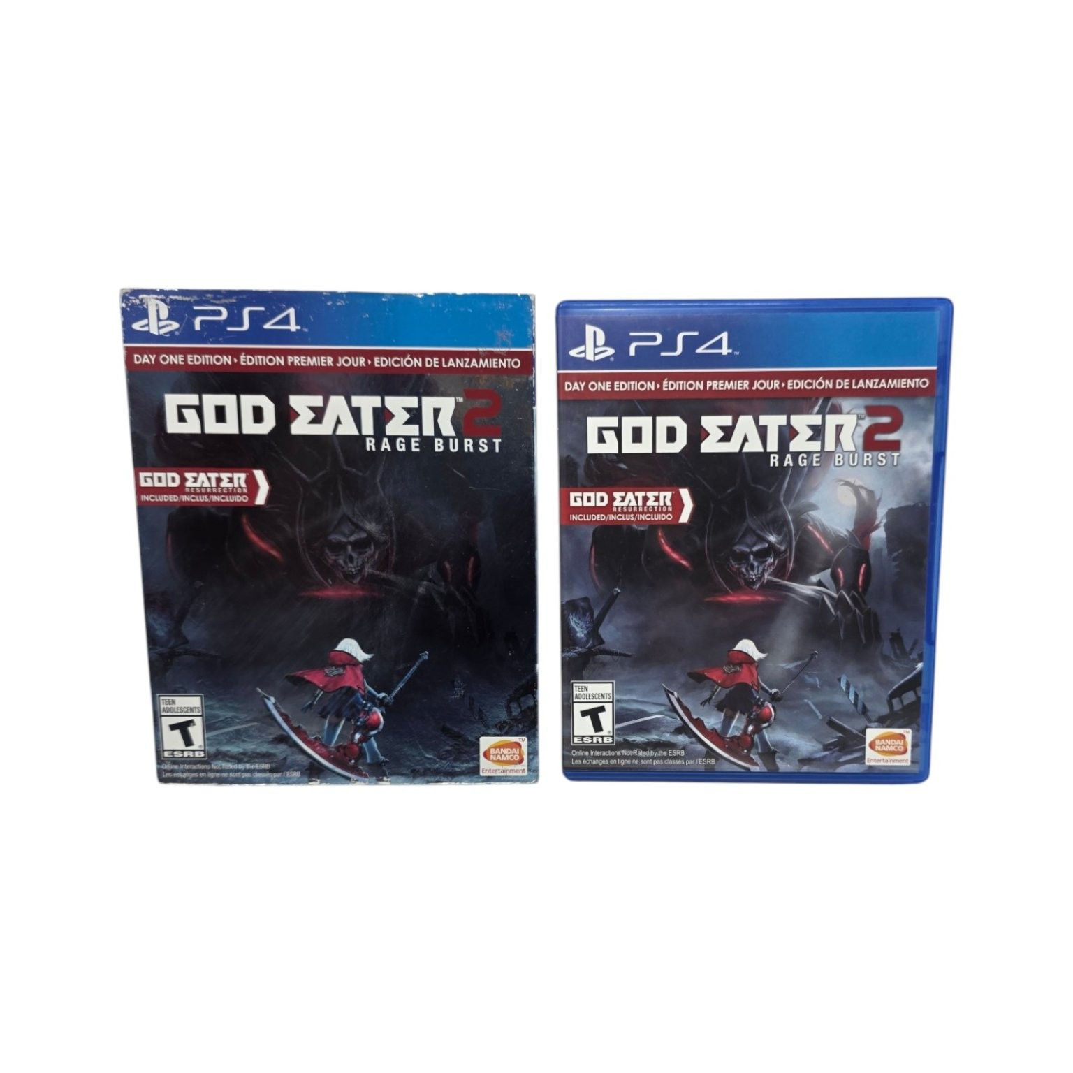 GOD EATER 2 RAGE BURST Day One Edition PlayStation 4 PS4  Action RPG