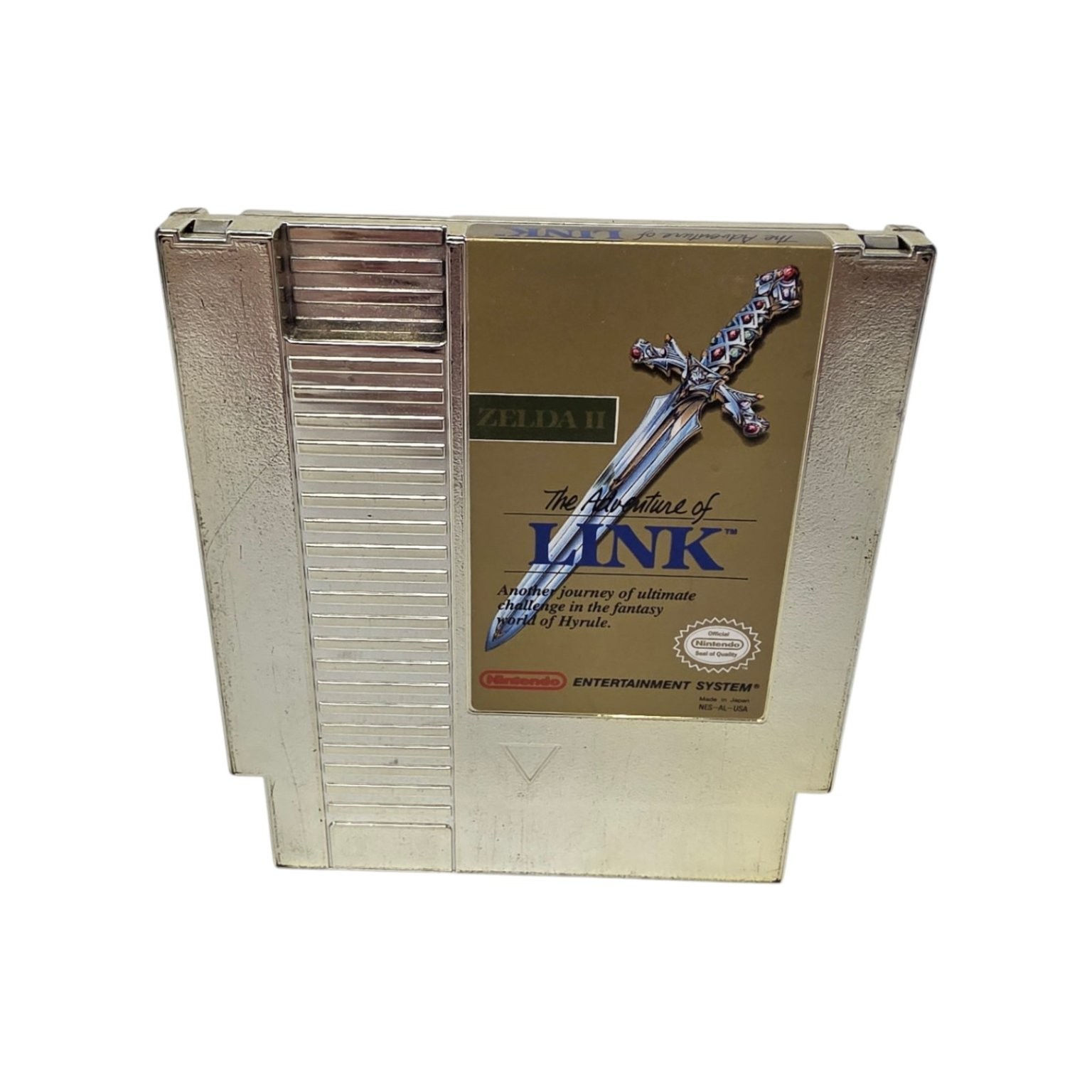 Zelda II The Adventure of Link NES Nintendo Entertainment System Tested Gold