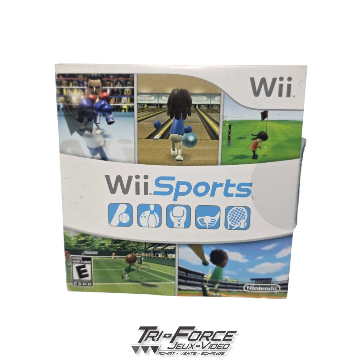 Wii Sports Nintendo Wii CIB Complete W/ Sleeve
