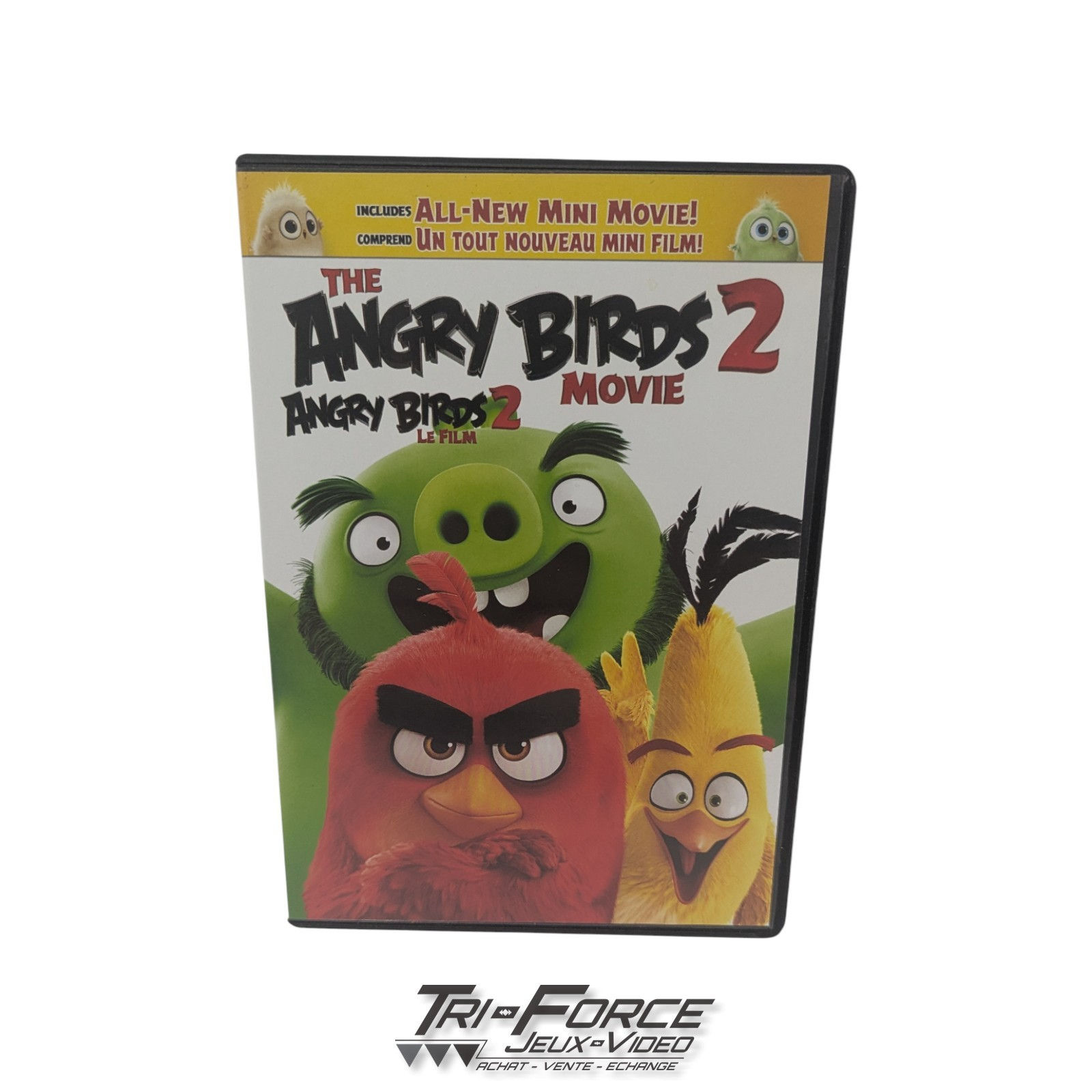 The Angry Birds Movie 2 (DVD Disc, 2019) Movie Bilingual , Tested !