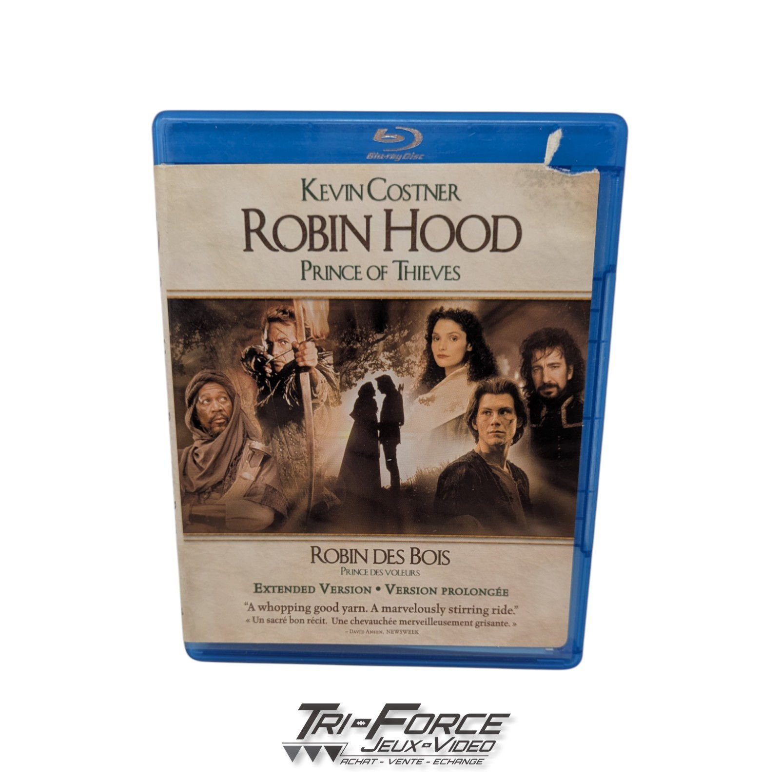 Robin Hood: Prince of Thieves (Blu-ray Disc, 2009) Movie , Tested !
