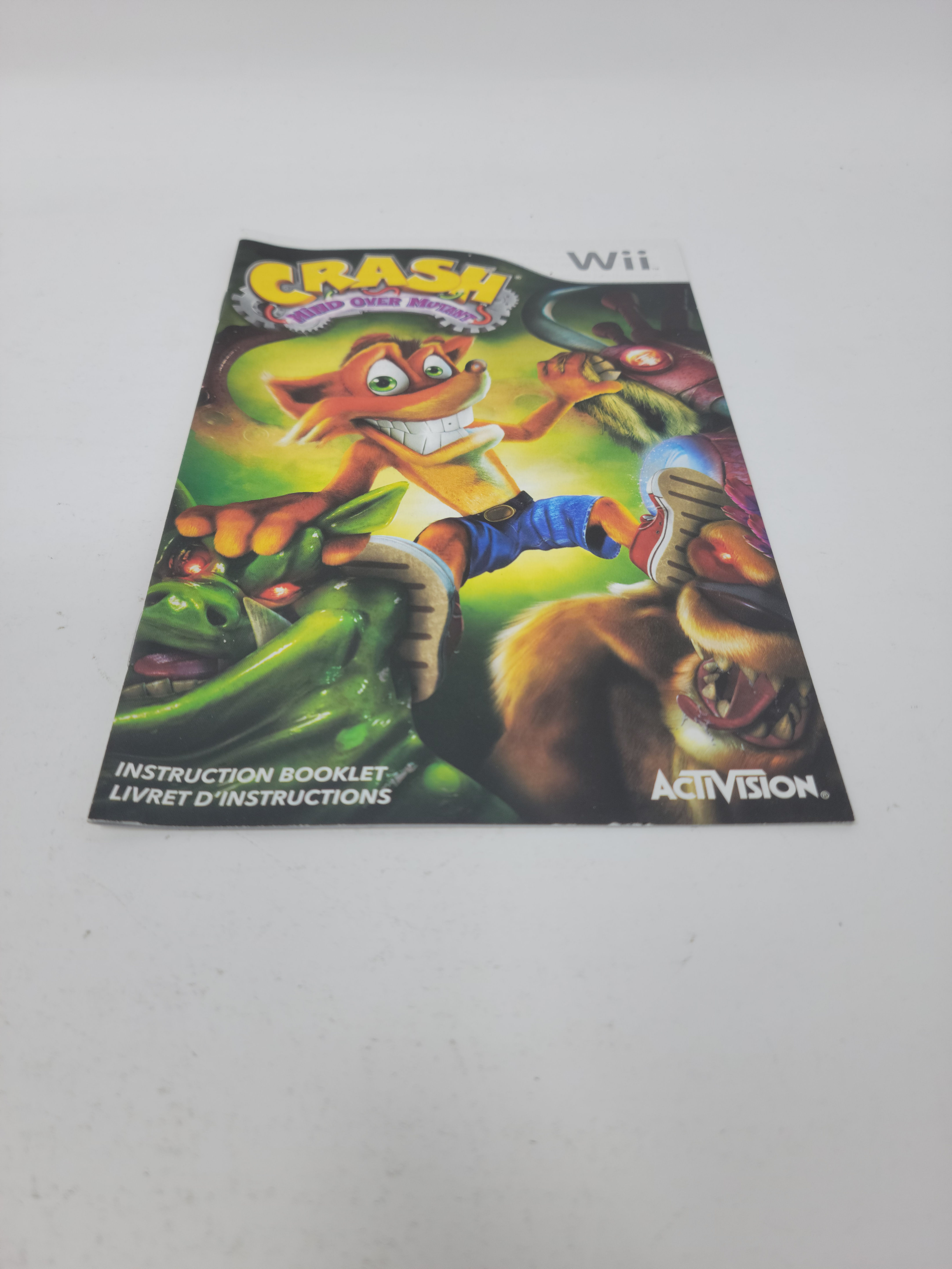 Crash Mind Over Mutant  [FR] (Livret seulement)