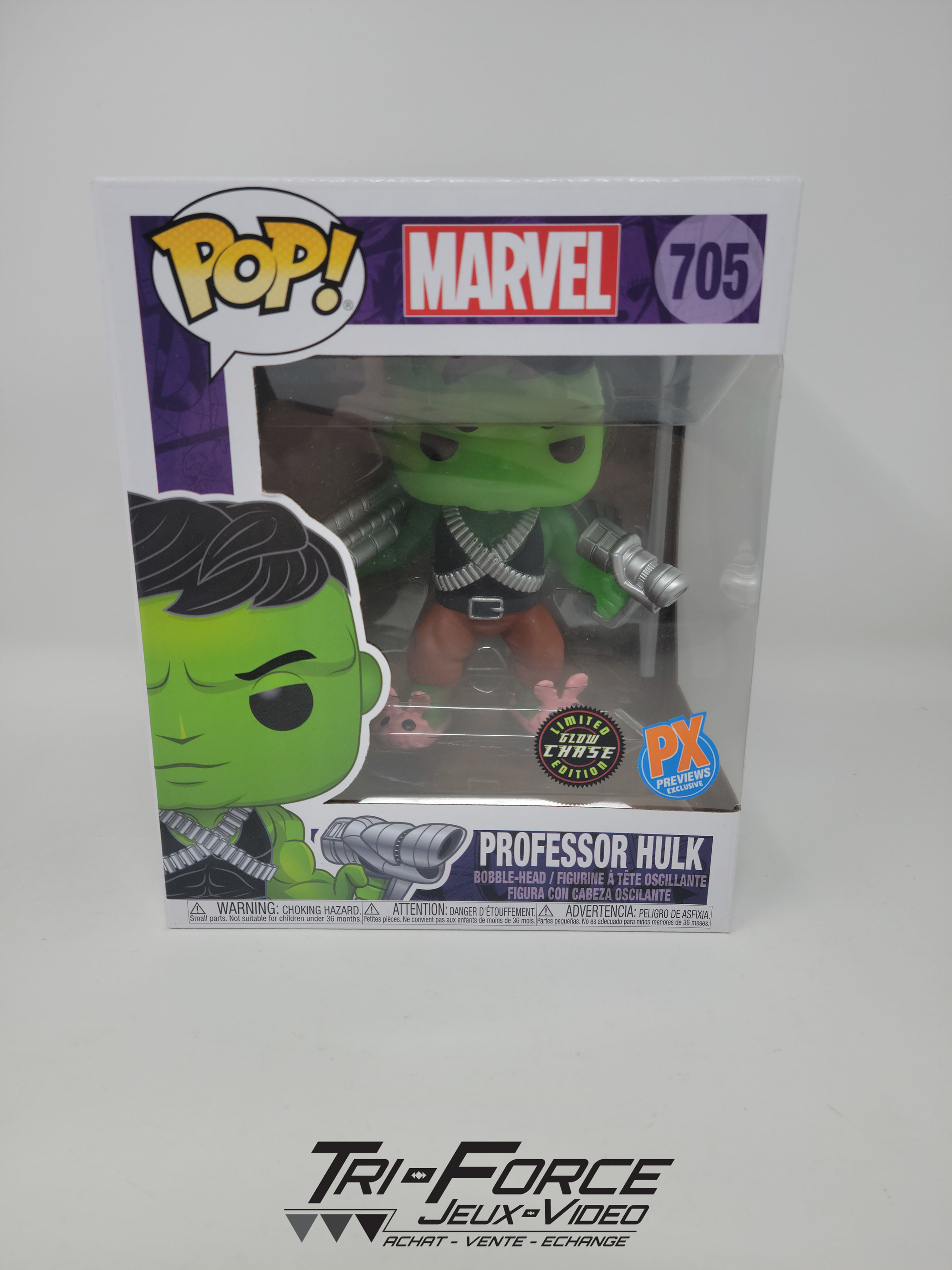 Professor Hulk 705 Funko Pop Chase GITD PX