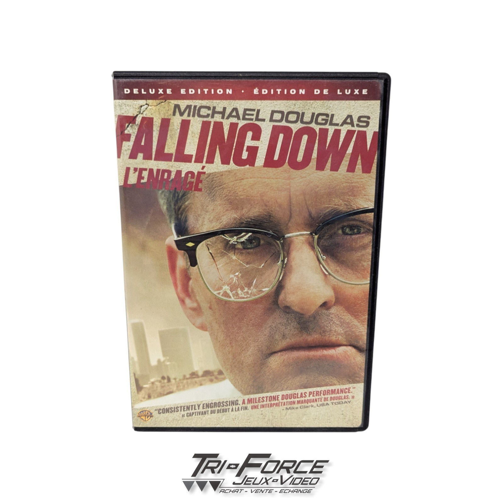 Falling Down: Deluxe Edition (DVD Disc , 1993) Movie Bilingual , Tested !