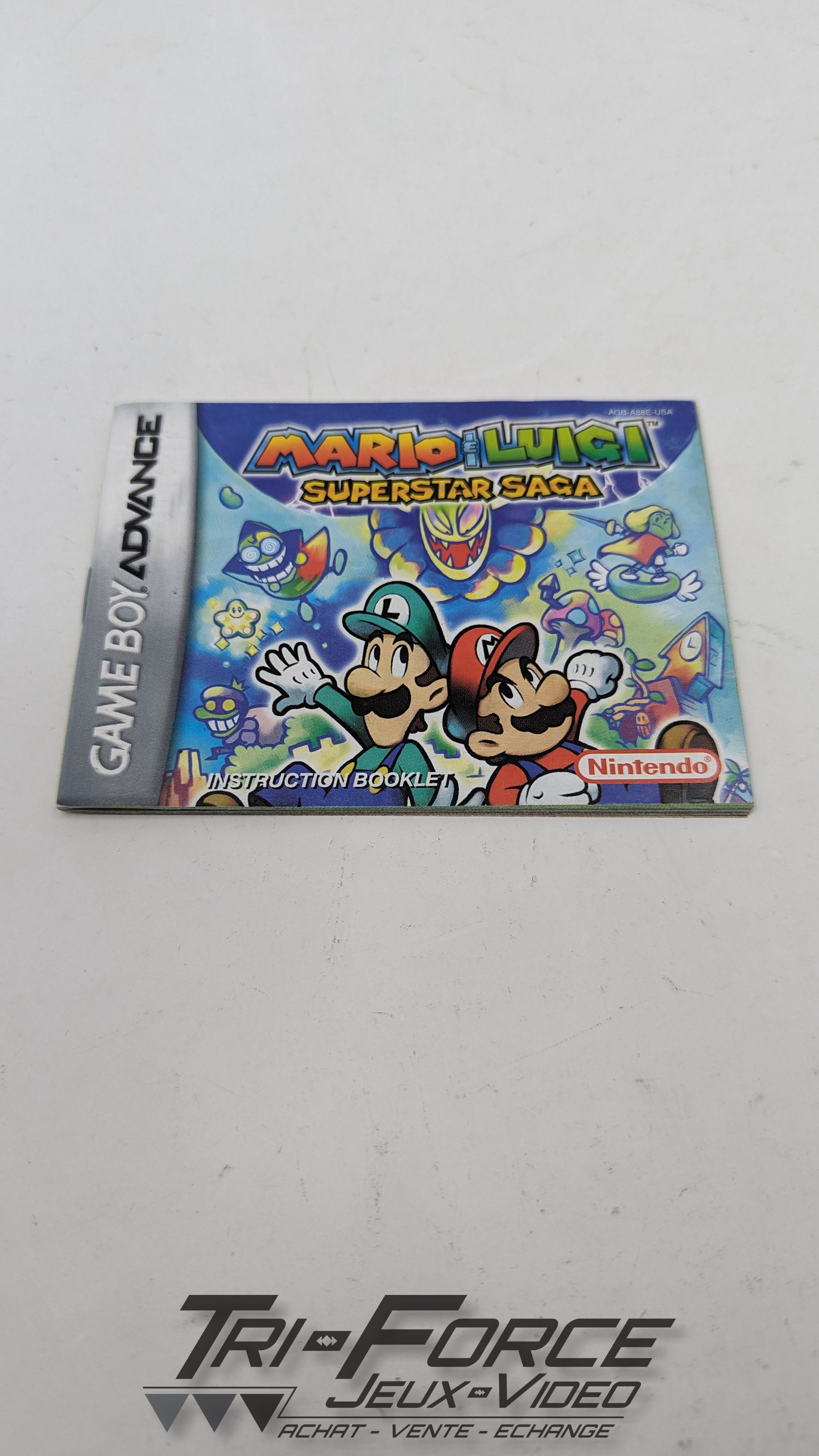 Mario & Luigi Superstar Saga [Livret seulement] [GBA]
