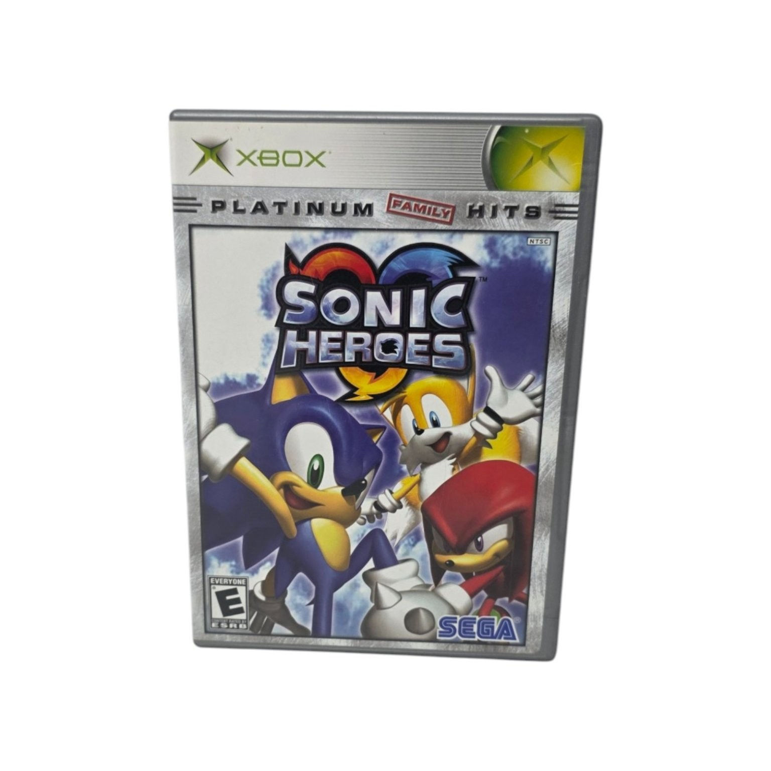Sonic Heroes Platinum Family Hits Xbox OG Original No manual