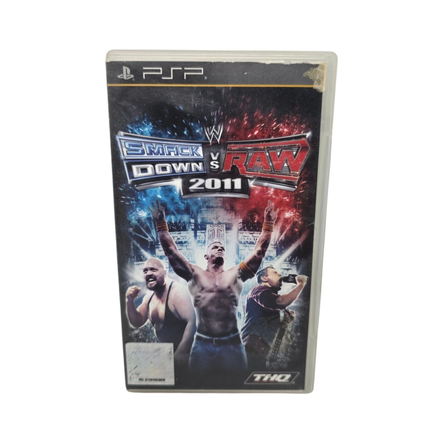 WWE SmackDown vs. Raw 2011 PSP Playstation Portable no manual