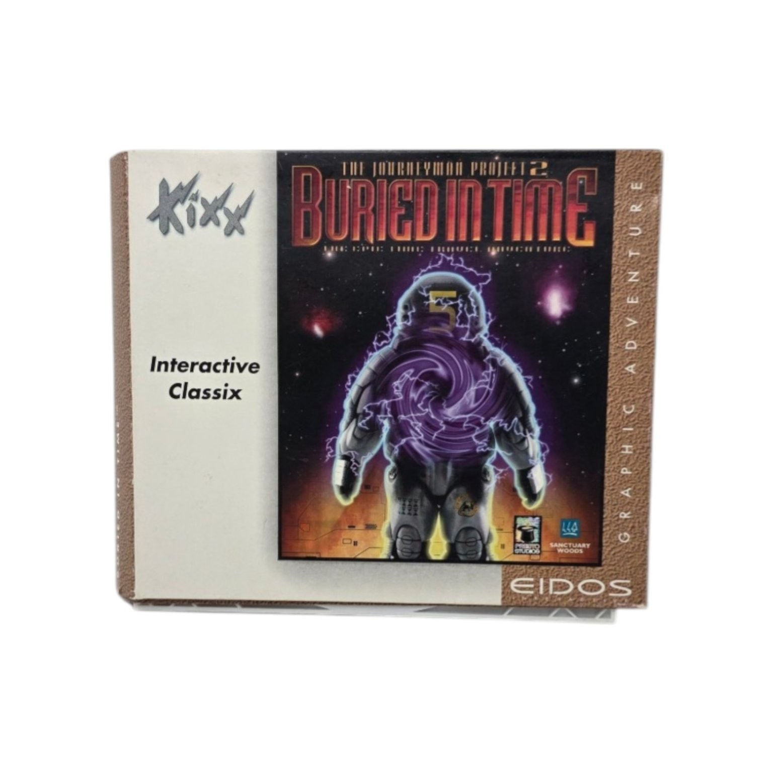 Journeyman Project 2 Buried in Time Kixx Interactive Classix PC CD-ROM