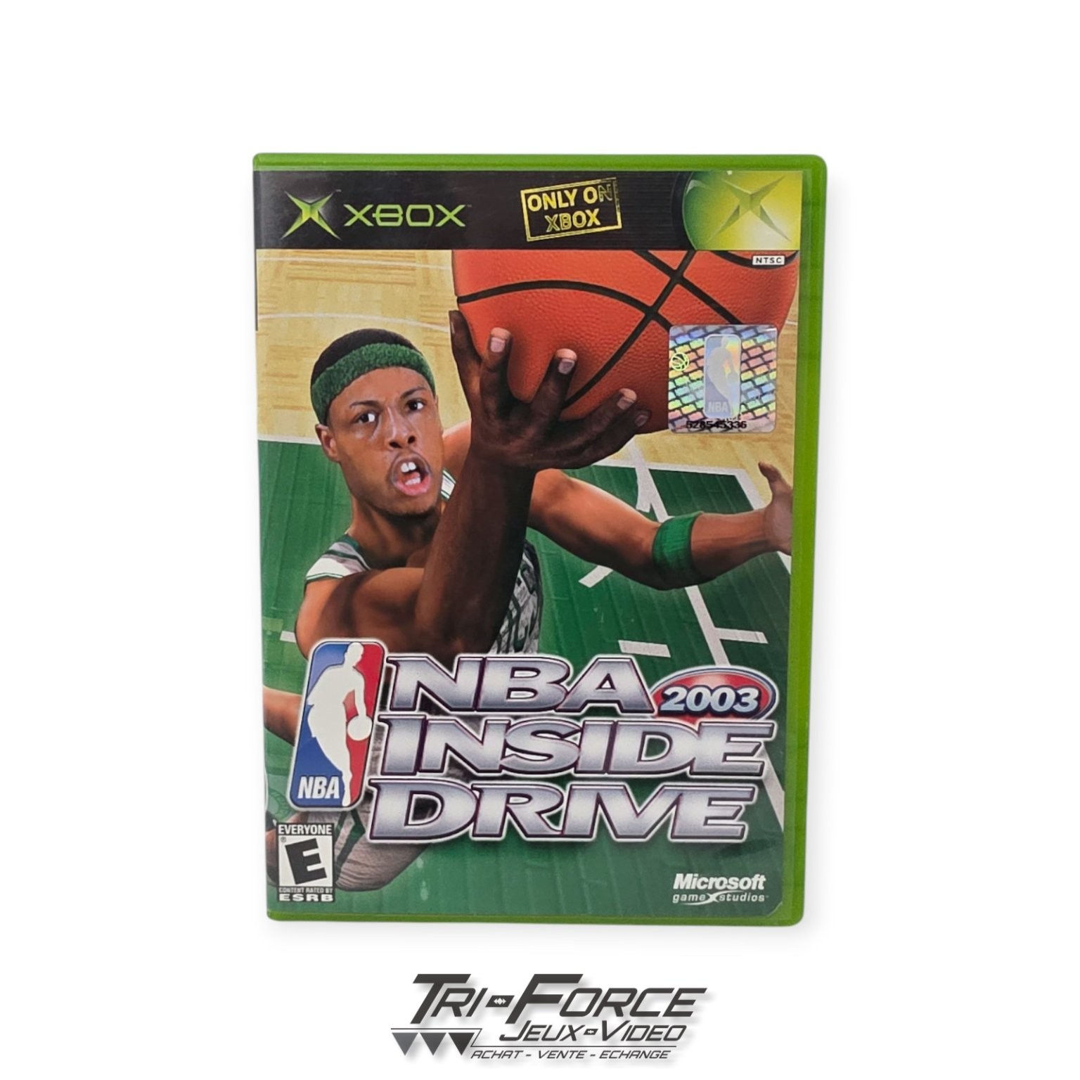 NBA Inside Drive 2003 Xbox Original Video Game Basketball NTSC CIB Complete