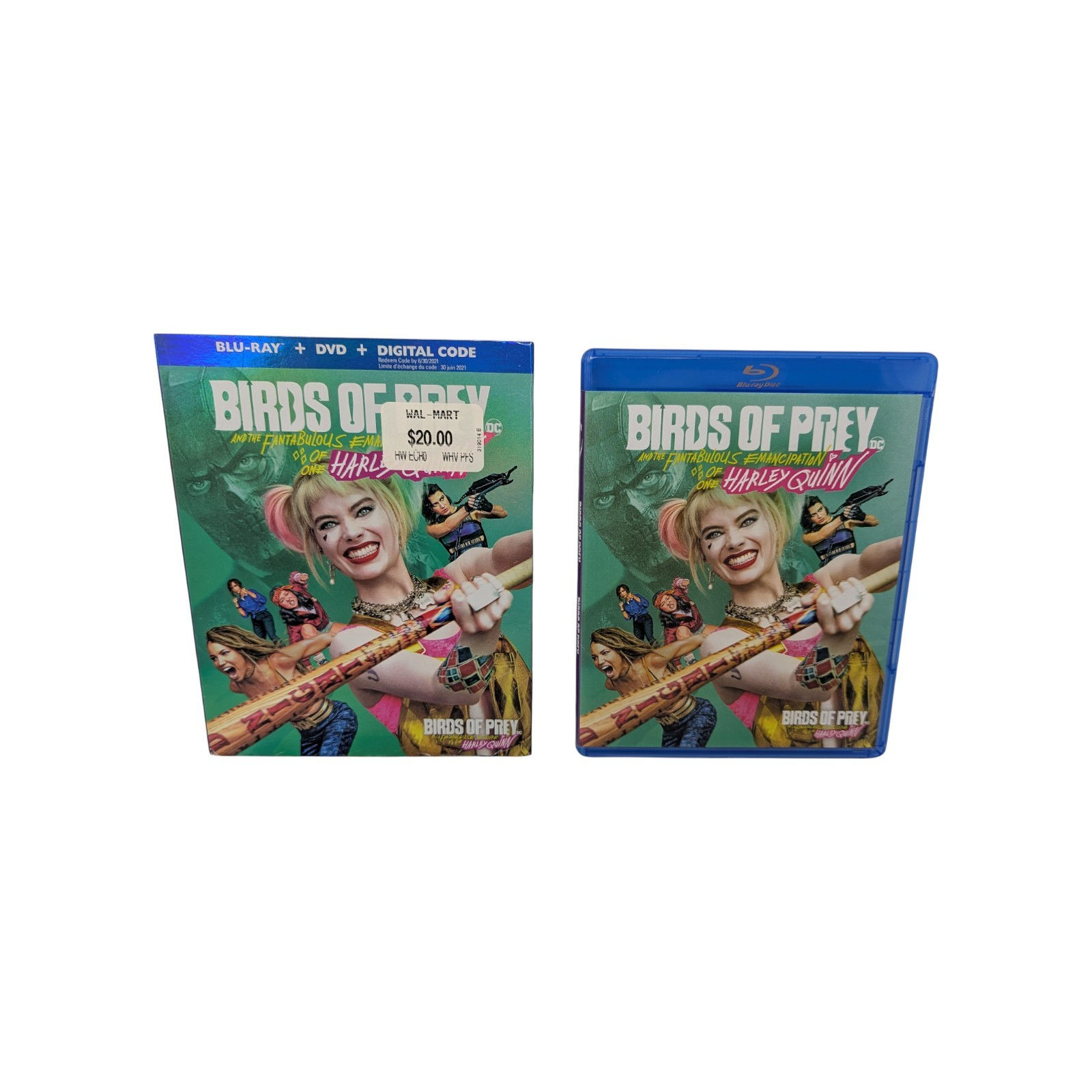 Birds of Prey (Blu-ray/DVD 2-Disc Set, 2020) Movie Bilingual , Tested !