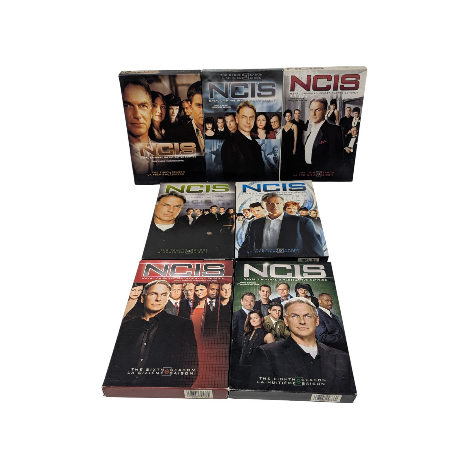 NCIS: The Complete Season 1-6,8 (DVD 42-Disc Set, 2010) Bilingual, Tested !