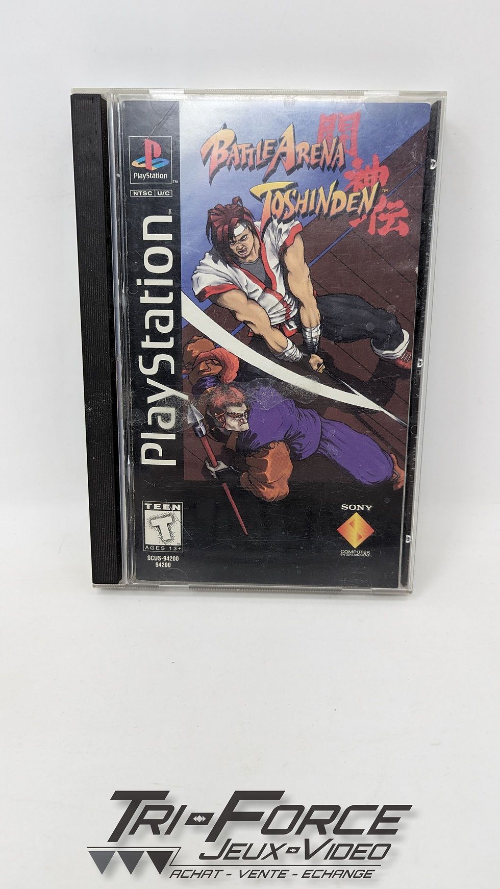 Battle Arena Toshiden Long Box