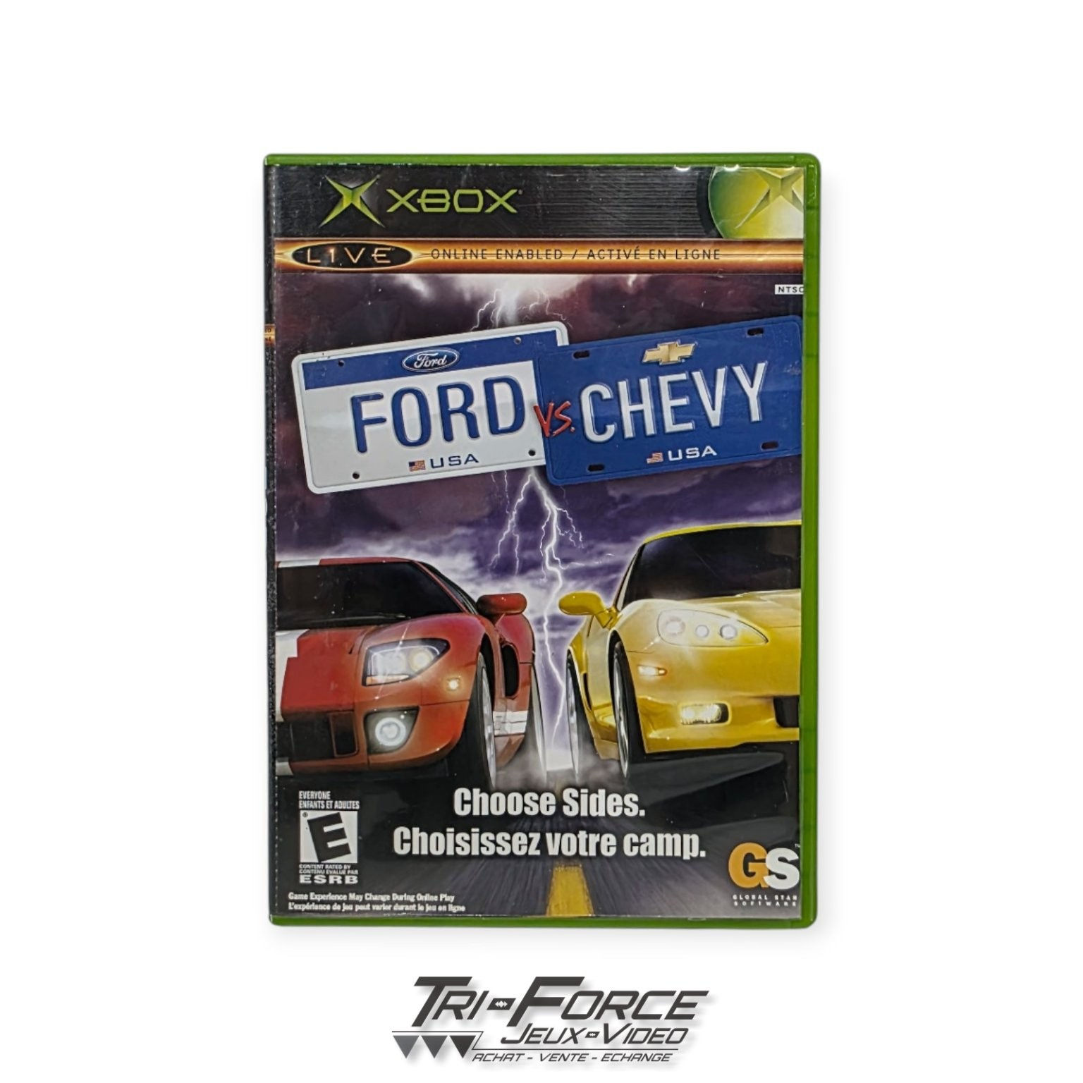 Ford vs. Chevy Xbox Video Game Racing Online Enabled