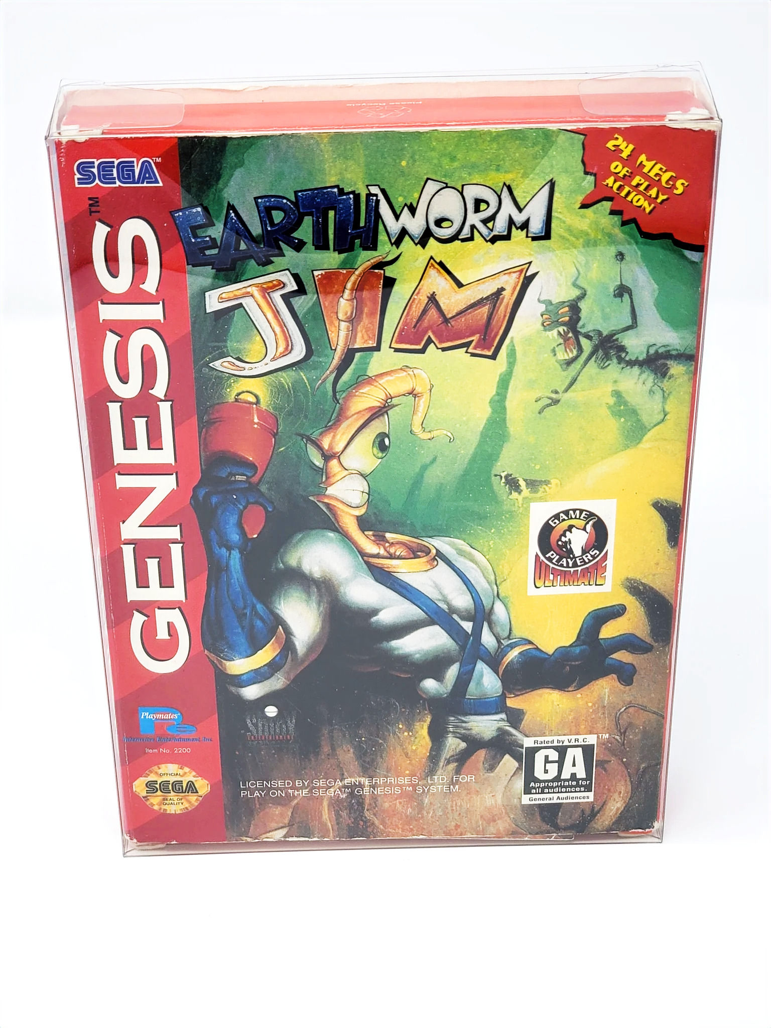 Protector for Sega Genesis case