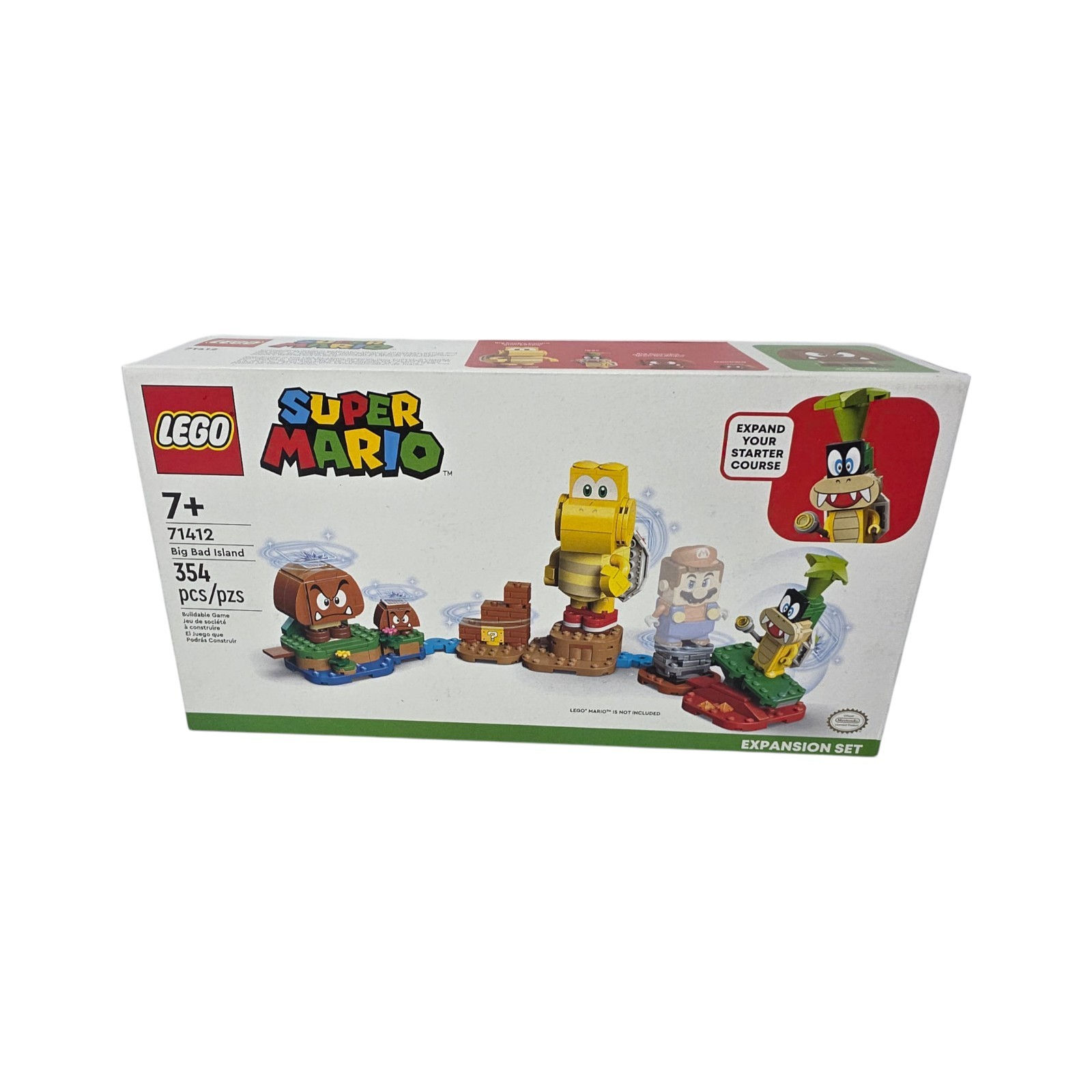 LEGO Super Mario 71412 Big Bad Island Expansion Set NEW Sealed Box 354 Pcs