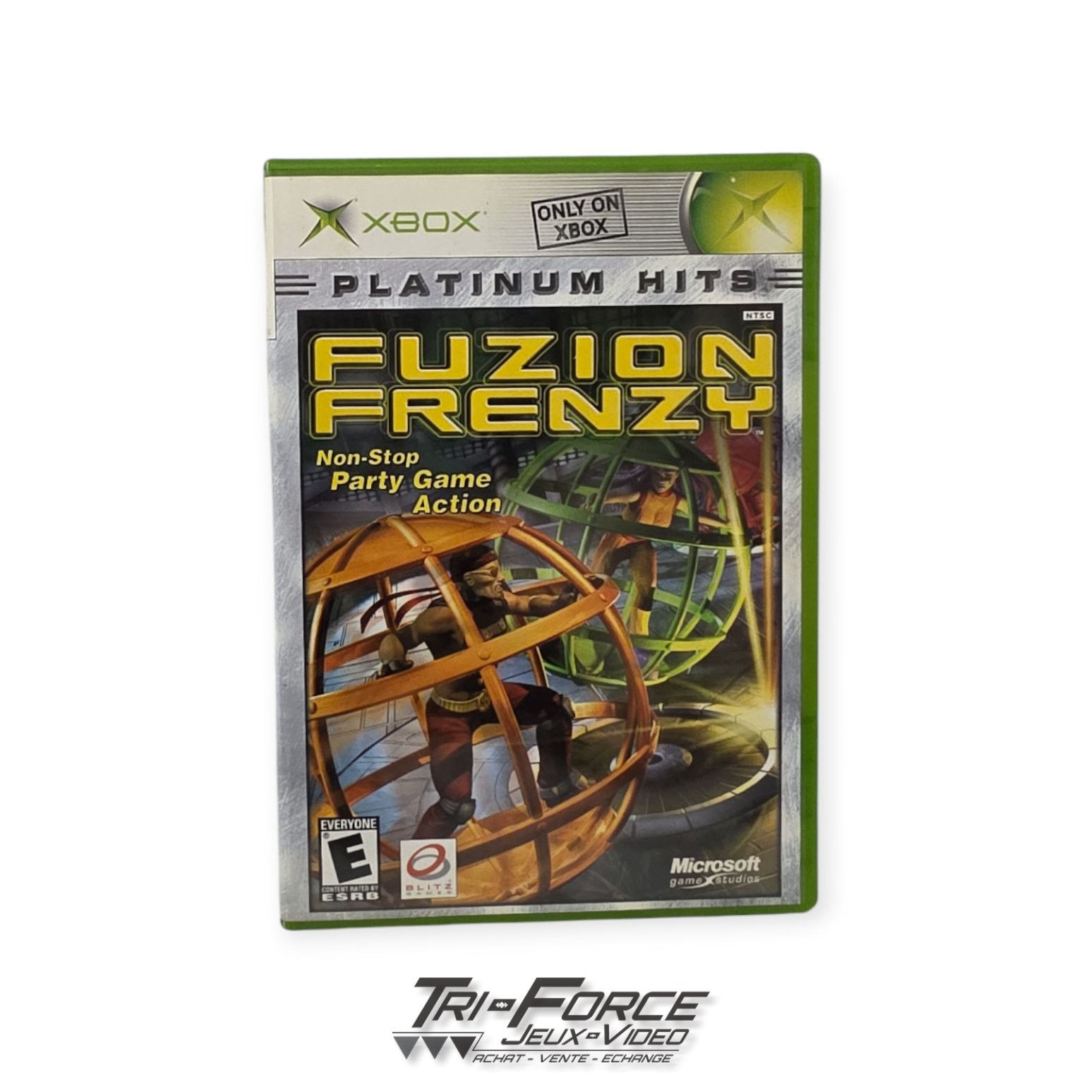 Fuzion Frenzy Platinum Hits Xbox Video Game Party no manual tested