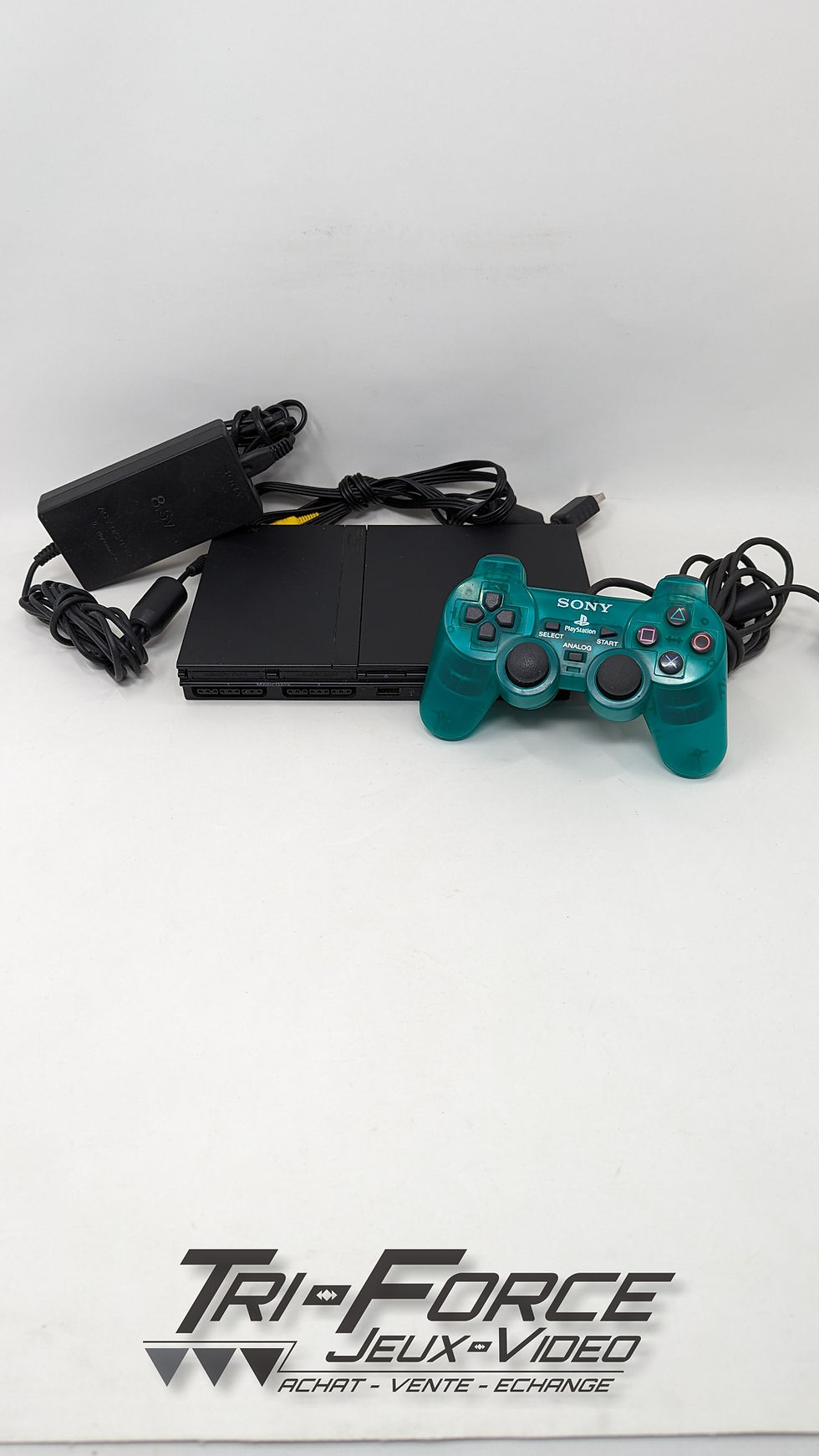 Ensemble console Playstation 2 PS2 Slim Noire