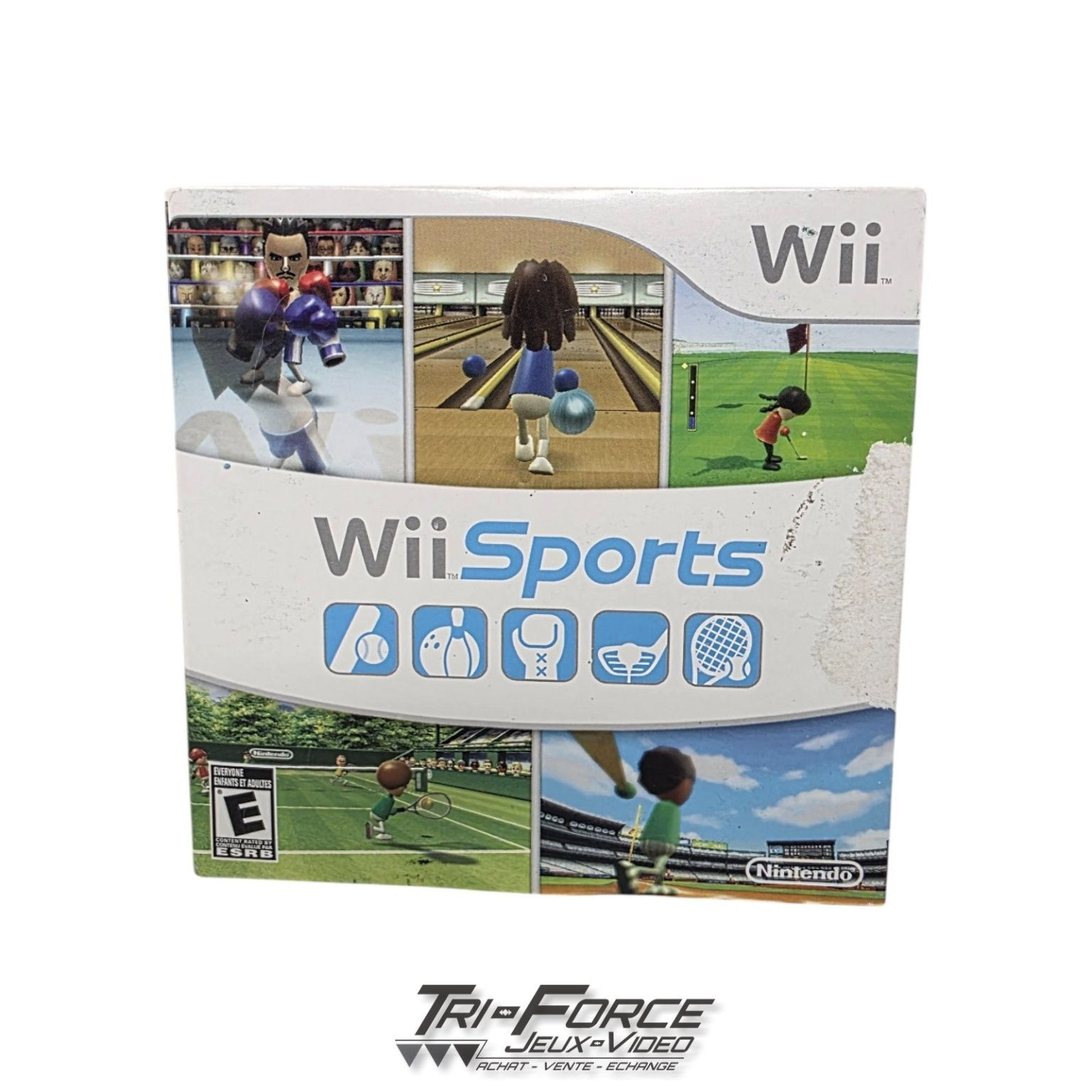 Wii Sports Nintendo Wii CIB Complete W/ Sleeve